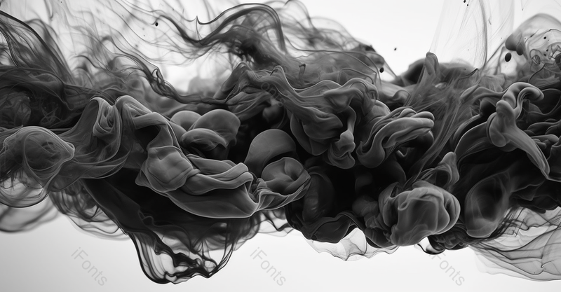 黑色的雾气水墨画抽象背景,插画/手绘图,插画/手绘图库,插画/手绘图下载,插画/手绘